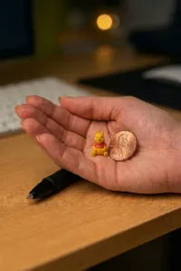 Mini Winnie the Pooh 15 mm