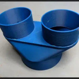 4 inch to dual 2 inch