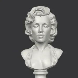 Bust of Merlin