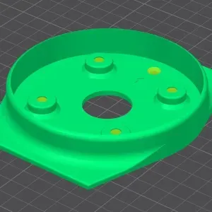 Unifi G6 Turret Single gang box cover plate