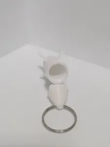 Mini Rocket EDC Capsule – 3D Printable Keychain Storage