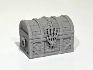 Skeleton Hand Treasure Chest