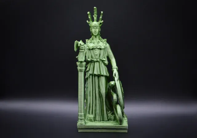 Athena Statue – Greek Goddess of Wisdom & War — Фото 5 из 7