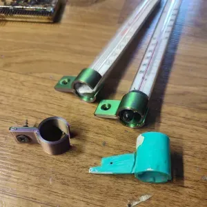 thermometer tube mount