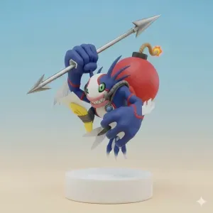Hangyomon Digimon Creature Model