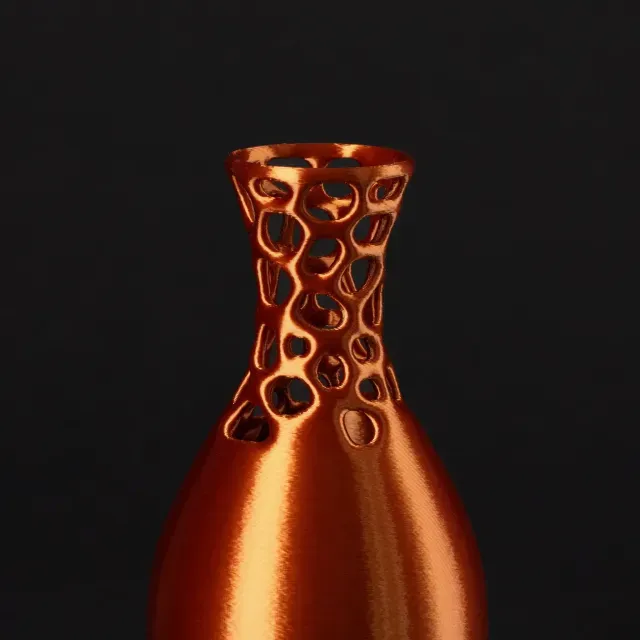 Decorative Vase with a touch of Voronoi — Image 2 of 4