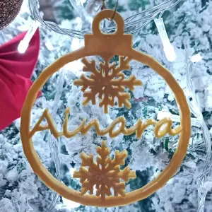 Adorno Navideño personalizado Ainara