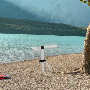 Pole for fishing accessories