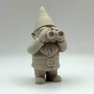 Peeking Garden Gnome