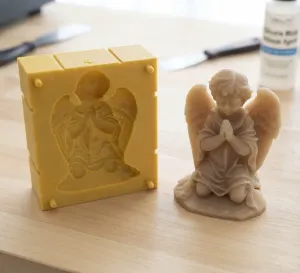Angel silicone mold