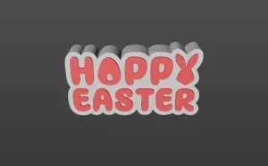happy easter cute name