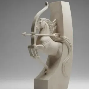 Sagittarius - Abstract Art - Zodiac Collection