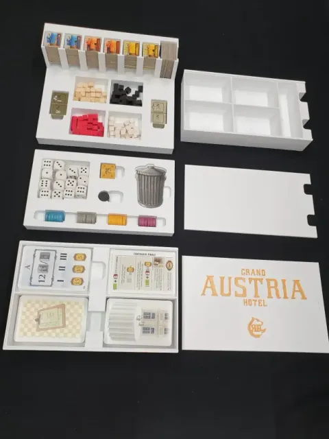 STL FILE for Grand Austria Hotel organizer, Premium insert — Фото 3 из 9