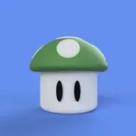 super mushroom container