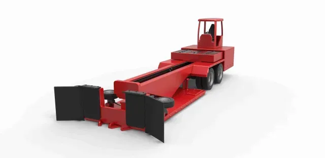 Tractor pulling sled Scale 1:25 — Image 3 of 9