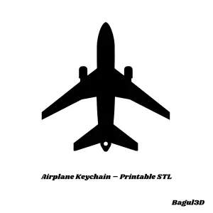 Airplane Keychain