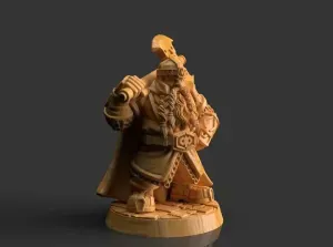 Gimli son of Gloin. The Lord of the Rings statuette