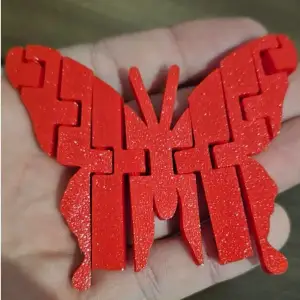 Articulated butterfly – easy to print and support-free