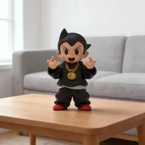 Astro Boy Trendy Style Character Design 2 Rap Hip-Hop Cute Model Figurine