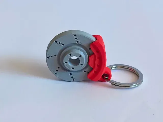 Rotating brake disc keychain — Фото 3 из 5