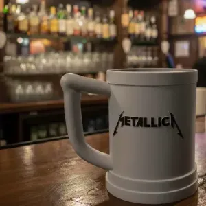 Metallica beer mug by Aza