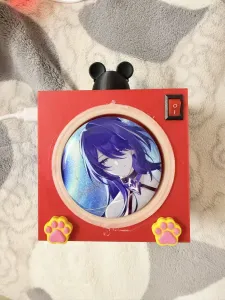 吧唧托，磁吸蓝牙音响旋转氛围灯版本