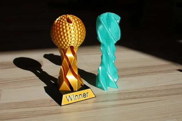 Impossible Passthrough Golf Trophy — Фото 3 из 7