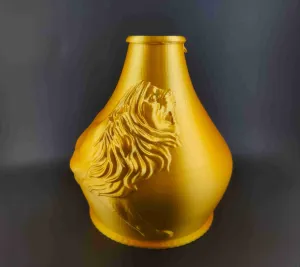 Vase Lion