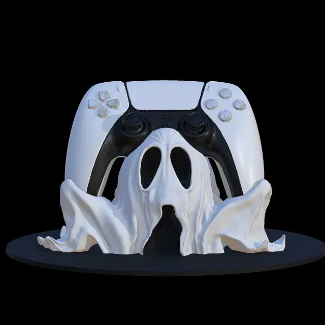 👻 Ghost Gamepad Stand 🎮