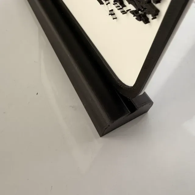 Minimalist Coffee Decor Frame – 3D Printed Coffee Cup Art with — Image 2 of 8