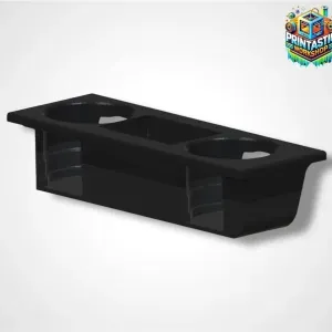 BMW E36 FRONT CUP HOLDER WITH EXTRA STORAGE – CENTER CONSOLE