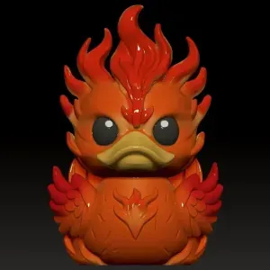 Rubber Duck - Phoenix - 3D print