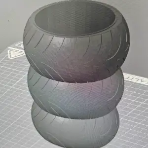 motorcycle tyre pen holder