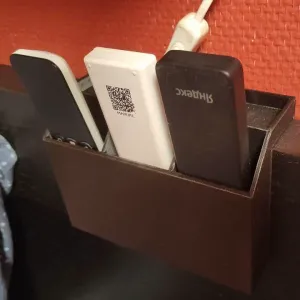 Remote control holder. Organizer