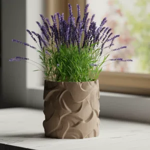 Plant Pot Planter Wavy 1