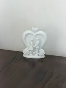 Large and Small Hearts with Double Roses