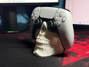 Skull PS5 controller stand