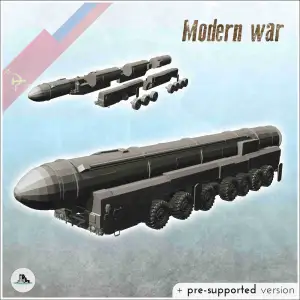 Russian Soviet RT-2PM2 Topol-M SS-27 Sickle B ballistic miss