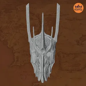 Sauron Dark Lord Helmet Mask – Lord of the Rings Cosplay STL