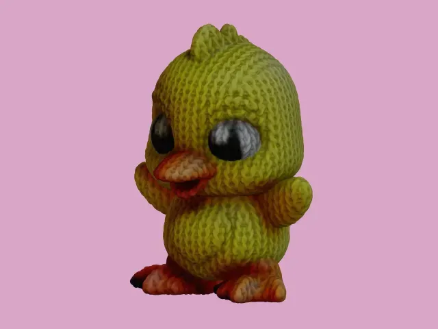 Cute knitted Ducky toy — Фото 3 из 9
