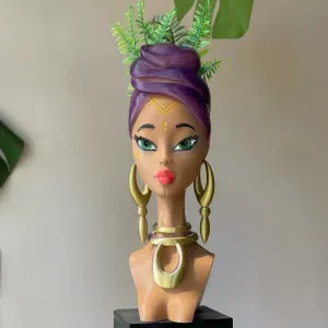 Ethnic Woman Planter