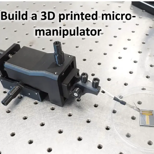 3 axis micromanipulator