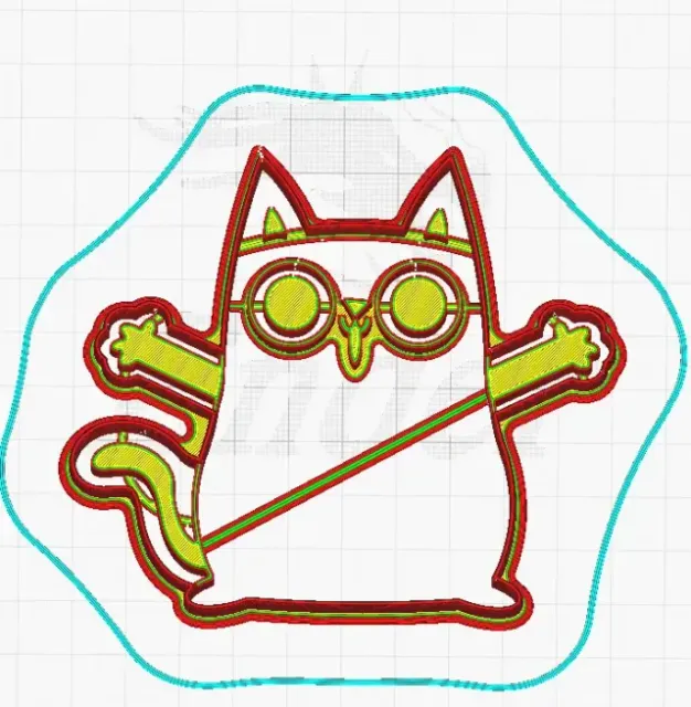 SUPER SIMPLE SONGS CAT COOKIE CUTTER ,PLAYDOUGH CUTTER — Фото 5 из 6