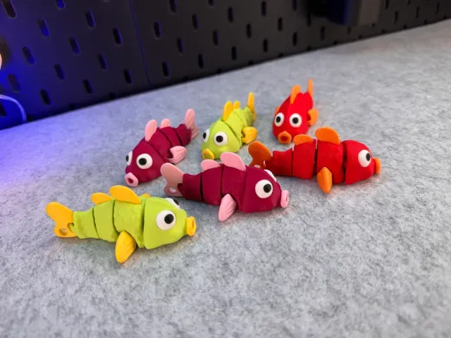 Articulated Cute Fish — Фото 8 из 9