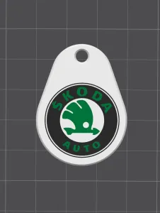 porte clef skoda