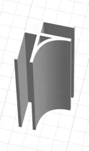 Tile corner trim INTERNAL