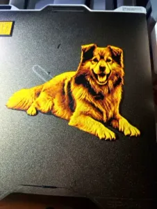 Basque Mixed-Breed Dog Canvas