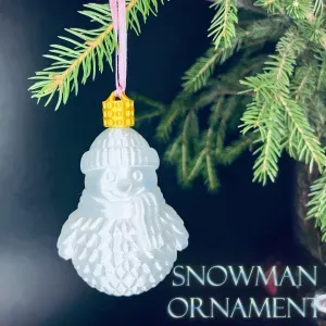 Christmas tree Snowman ornament - collection 2025