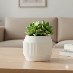Compact Modern Decorative Planter