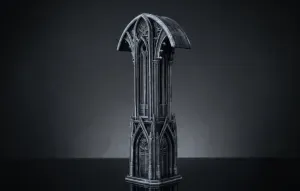 Gothic Tower Headphone Stand